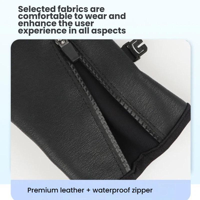 Electric Heated Gloves For Men & Women 3 Heat Settings, Cold/Windproof Winter Thermal Gloves For Outdoor Riding, Skiing, Hiking, Size: Free Size(DQX002)