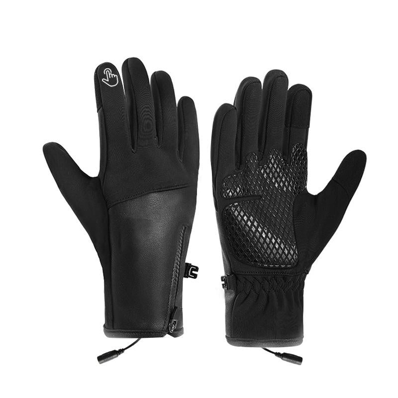 Electric Heated Gloves For Men & Women 3 Heat Settings, Cold/Windproof Winter Thermal Gloves For Outdoor Riding, Skiing, Hiking, Size: Free Size(DQX002)
