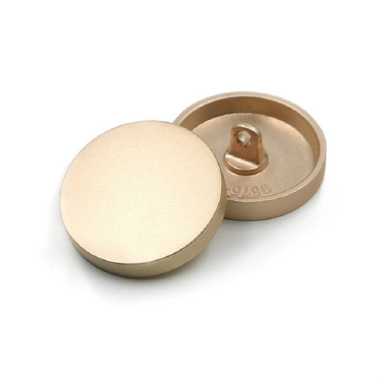 Shakin 100 PCS Flat Metal Button Clothing Accessories, Diameter:25mm