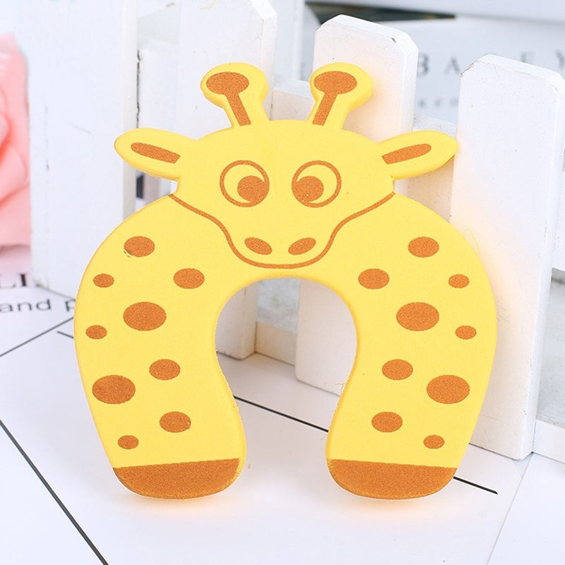 Baby Proofing Door Stoppers Finger Safety Guard Holder Lock Safety Guard Finger Protect Toy For Baby Random Color Delivery 2 pcs
