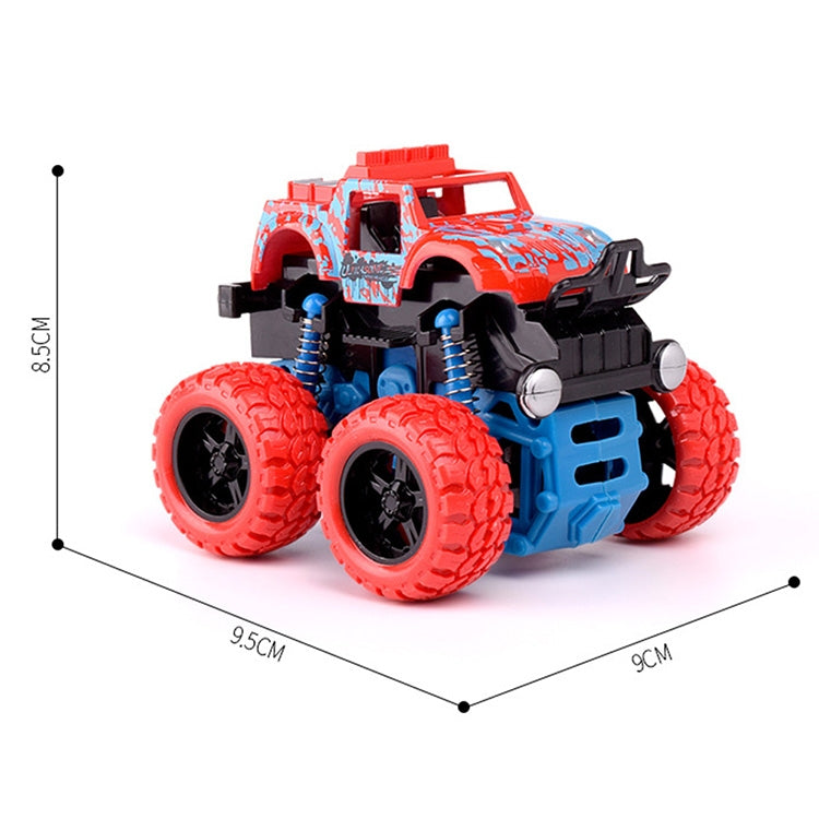 Children Inertial Four-wheel Drive Off-road Vehicle Simulation Car Toy, Random Style and Color Delivery