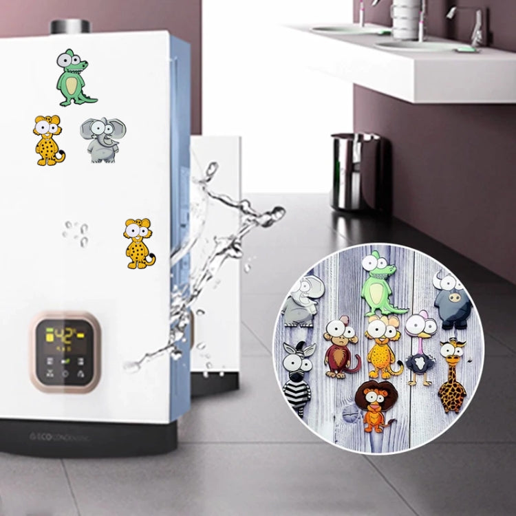 5 PCS Cartoon Animals Acrylic Material Refrigerator Magnet(Crocodile)
