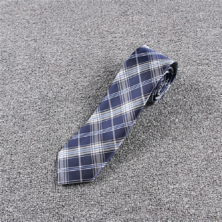 Jacquard Plaid College-style Uniform Bow Tie Necktie Clothing Accessories, Style:Collar Flower