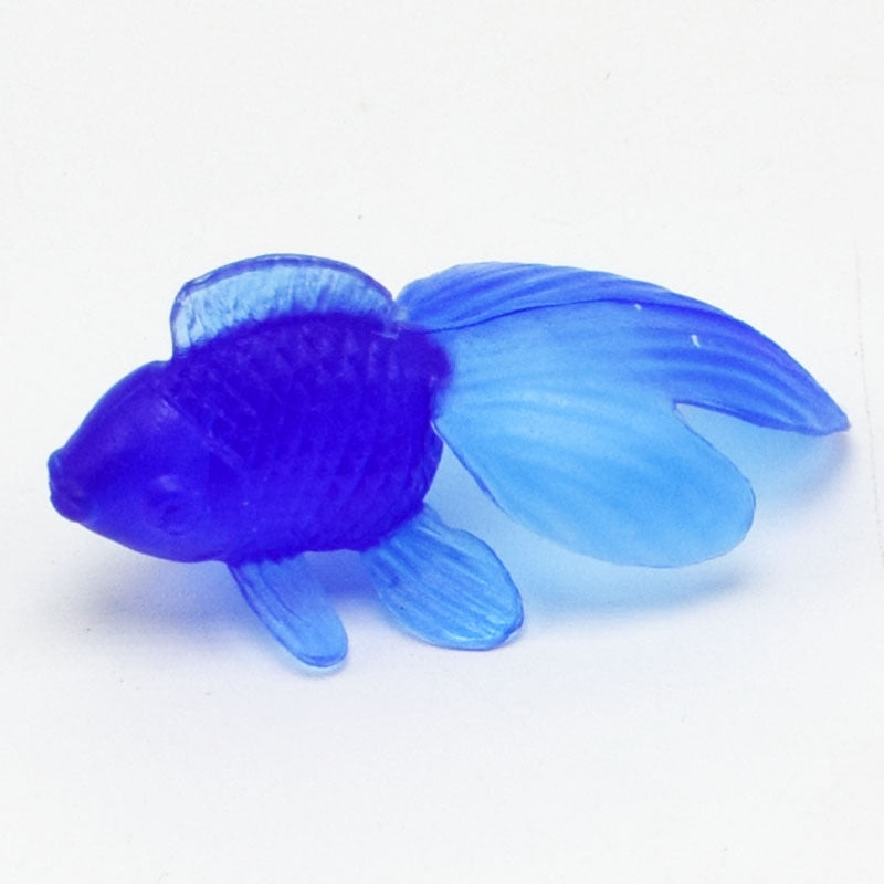 10 PCS Soft Rubber Gold Fish Baby Bath Toys Plastic Simulation Small Goldfish Kids Swimming Beach Toys(Random Color Delivery)