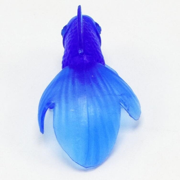 10 PCS Soft Rubber Gold Fish Baby Bath Toys Plastic Simulation Small Goldfish Kids Swimming Beach Toys(Random Color Delivery)