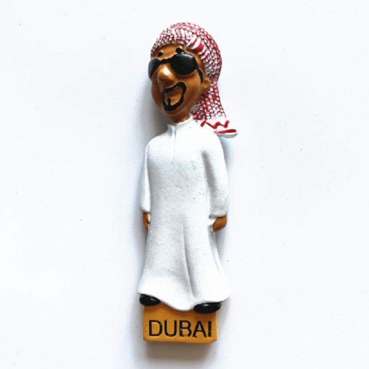 Three-dimensional Magnetic Refrigerator Stickers Tourist Attractions Souvenirs(Dubai Sunglasses)