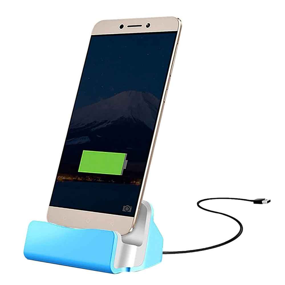 Uniqbuy For USB-C / Type-C 3.1 Sync Data / Charging Dock Charger(Blue)