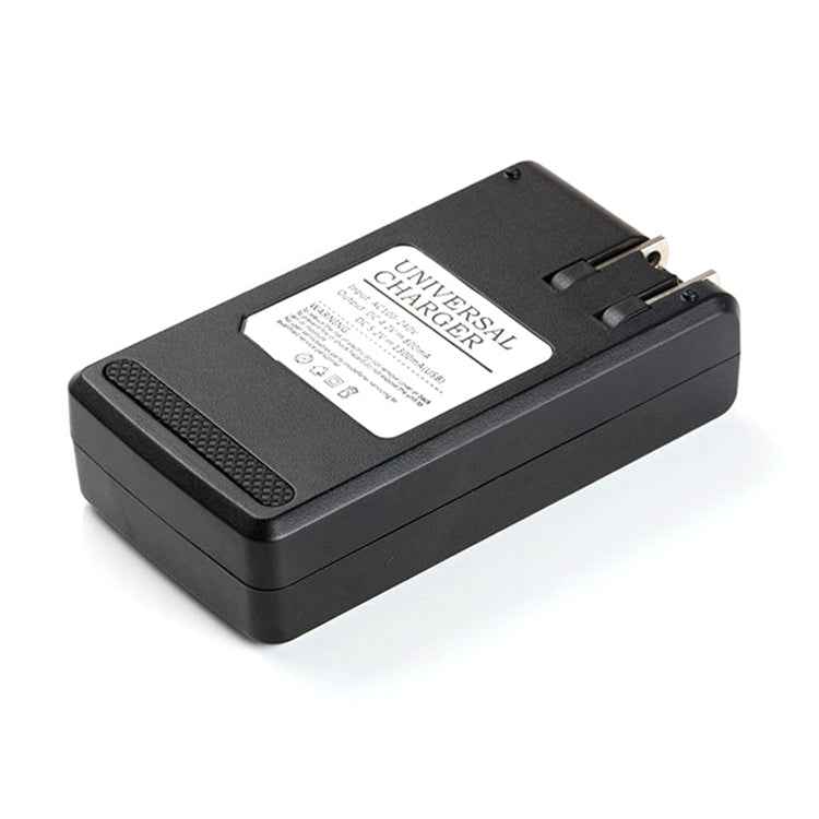 Uniqbuy For Universal Cell Phone Battery Charger with USB Output & LCD Display, US Plug