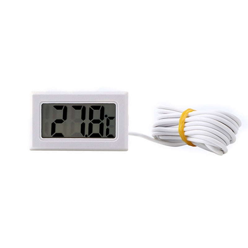 Mini LCD Indoor Digital Thermometer (Celsius Display) (White)
