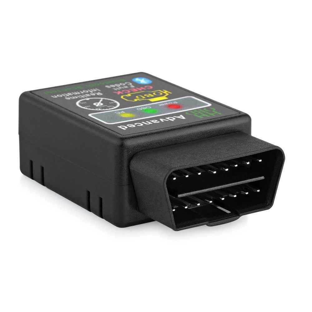 Car Auto BT Diagnostic Tool with ELM327 V2.1 OBD II - Black