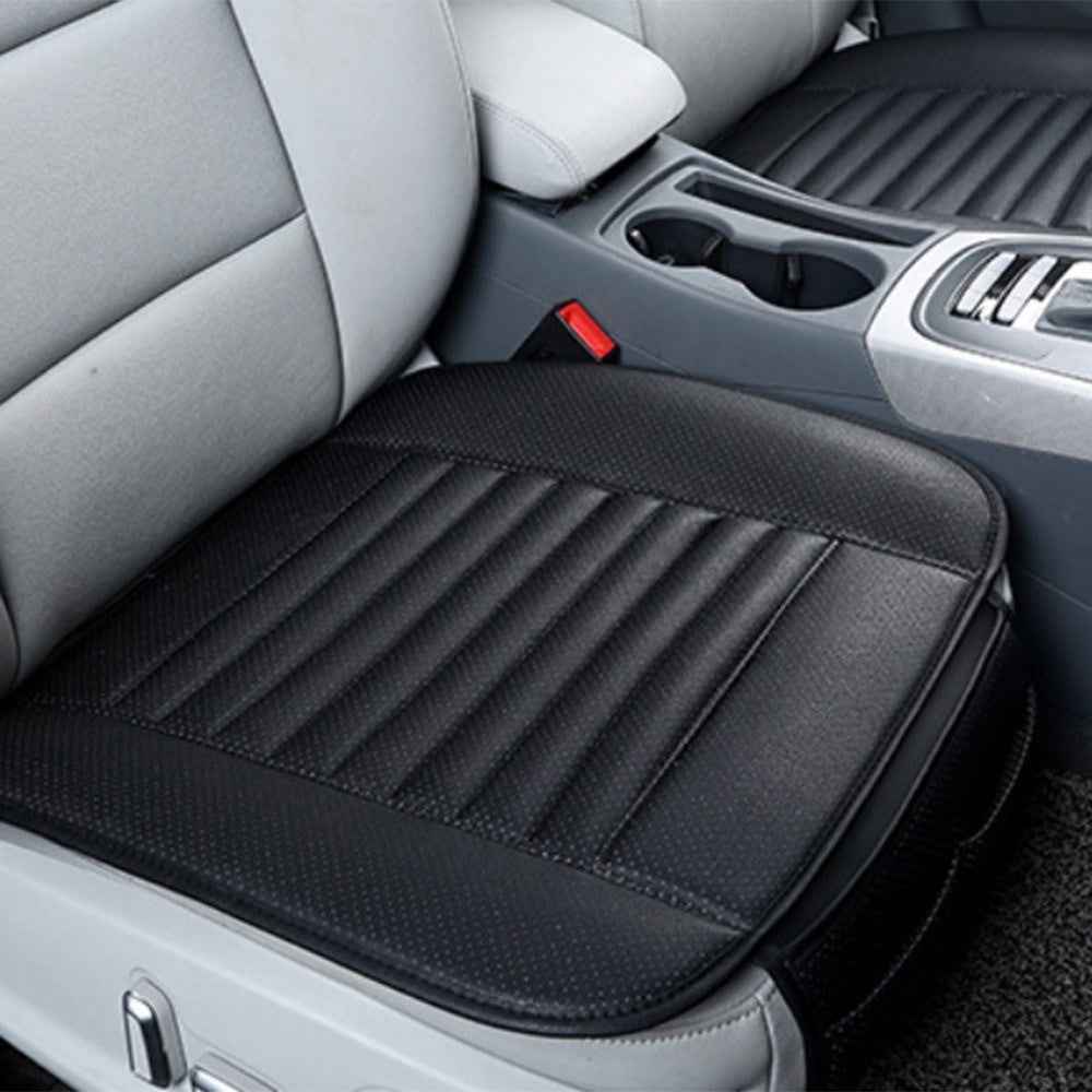 Car Seat Pad Cover Breathable Comfort Car Front Driver/Passenger Seat Cushion - Black