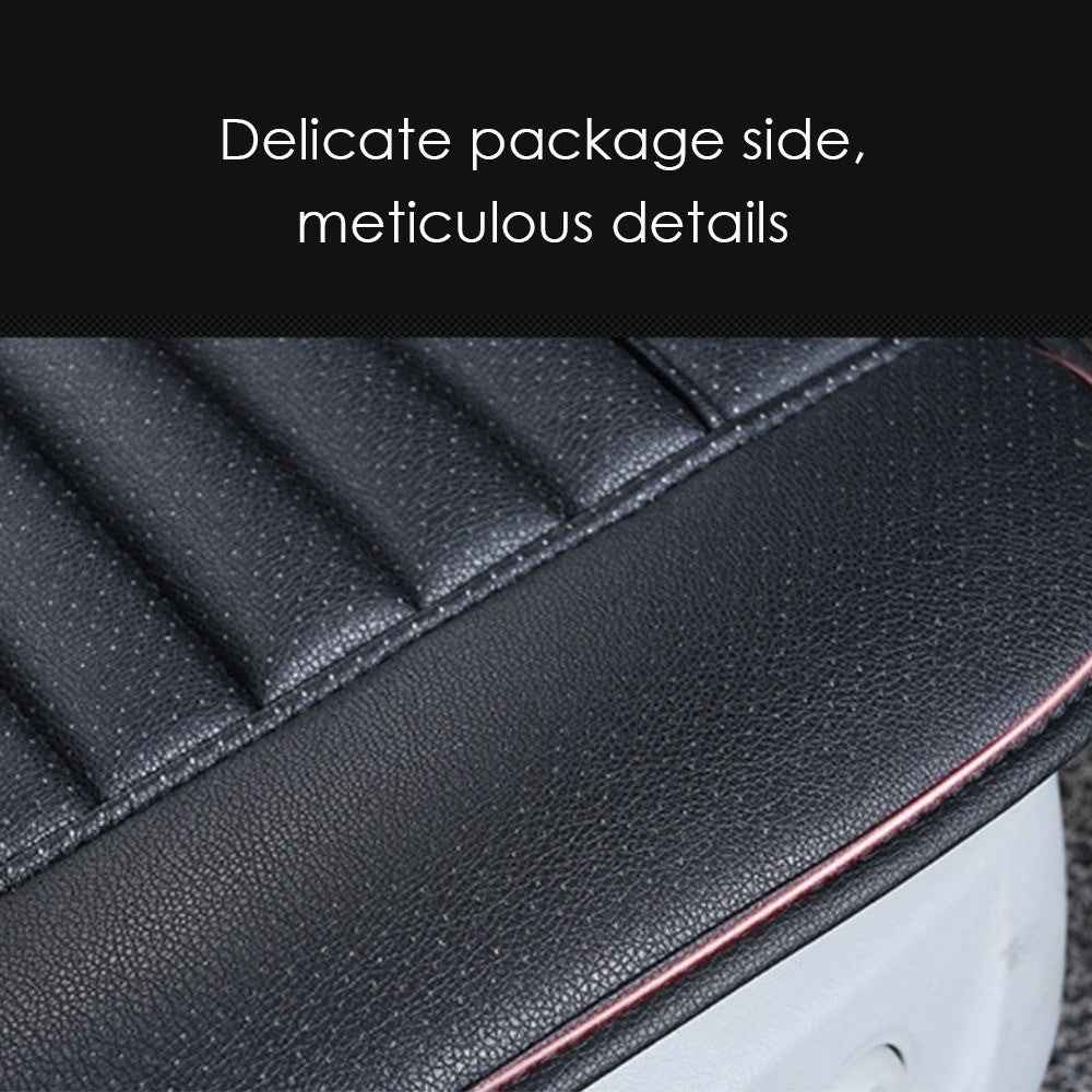 Car Seat Pad Cover Breathable Comfort Car Front Driver/Passenger Seat Cushion - Black