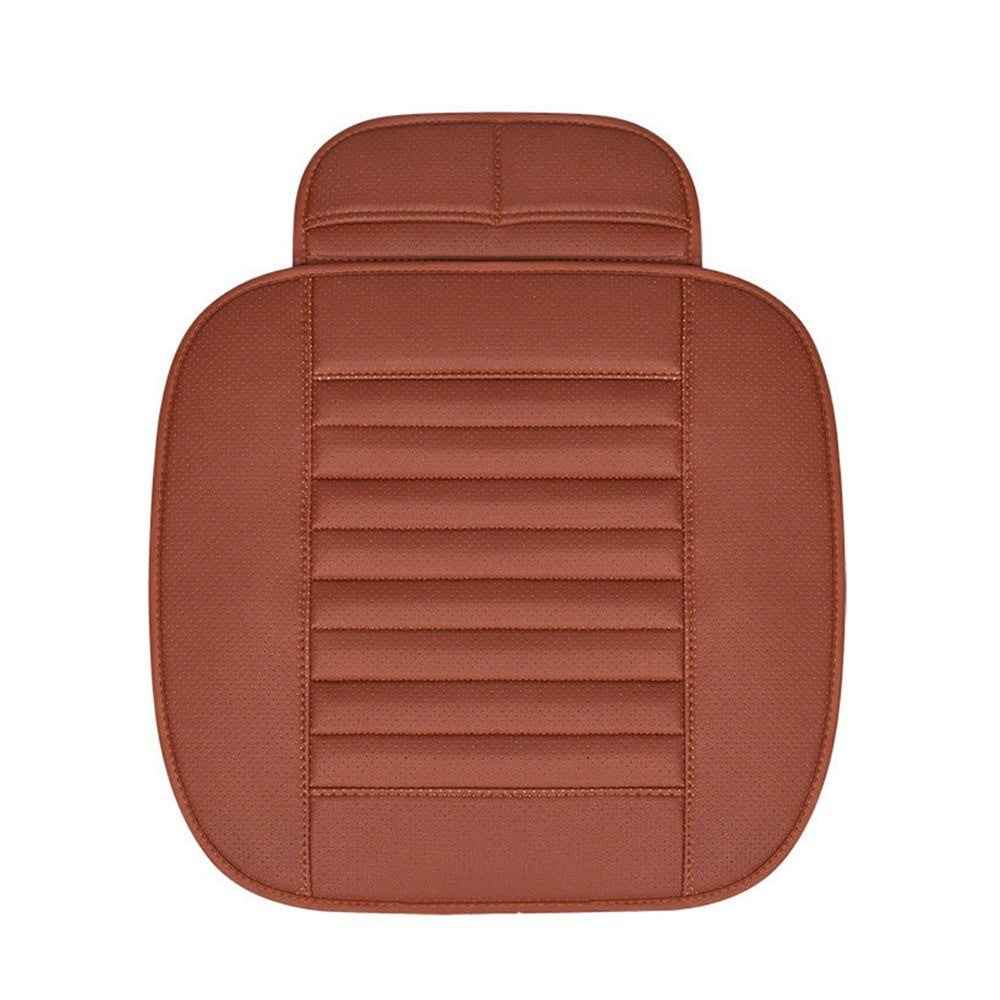 Car Seat Pad Cover Breathable Comfort Car Front Driver/Passenger Seat Cushion - Brown