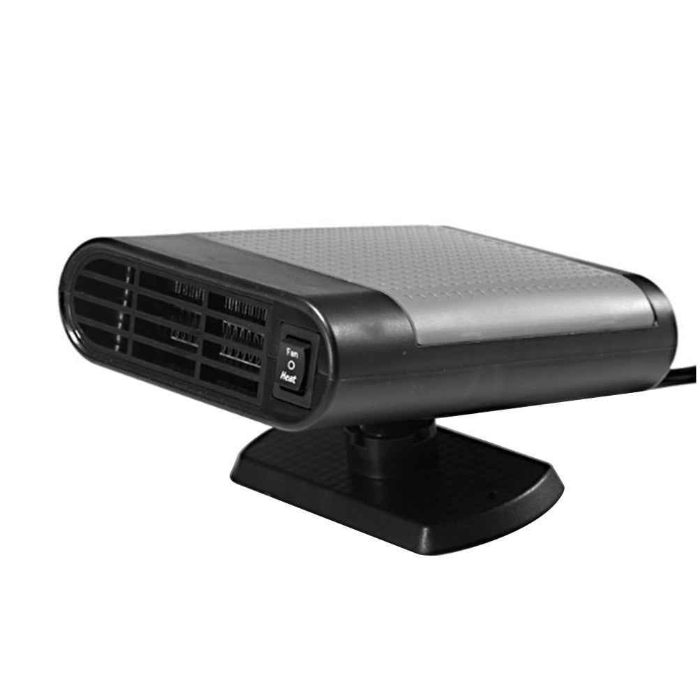 12V 150W 2-in-1 Auto Car Heater Cooling Fan Defroster Defrost Windscreen Window Demister - Black Ash/(Ordinary)