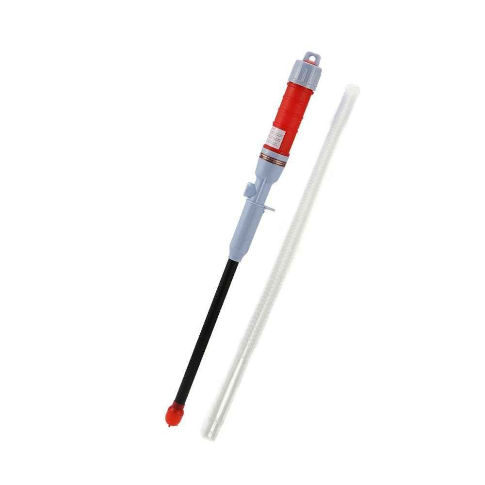 Outdoor Electric Oil Pump Fuel Water Pump Transfer Suction Pumps Liquid Transfer - Red