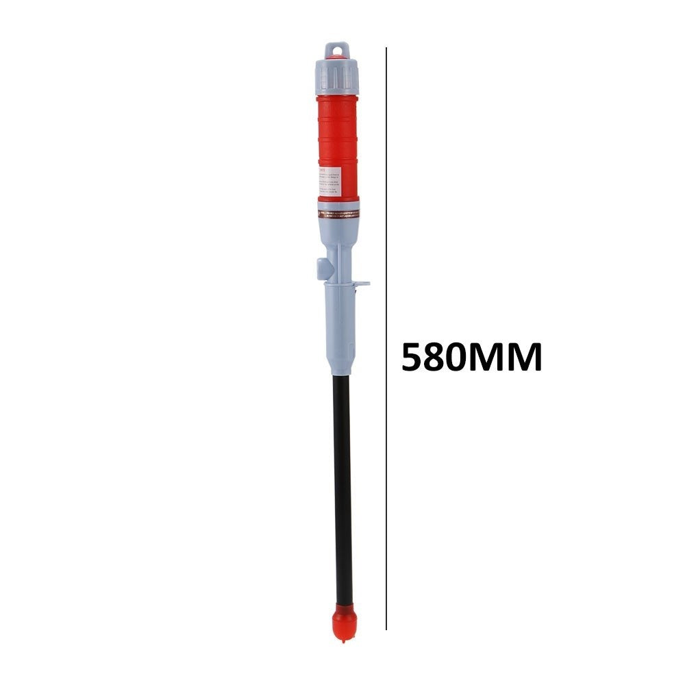 Outdoor Electric Oil Pump Fuel Water Pump Transfer Suction Pumps Liquid Transfer - Red