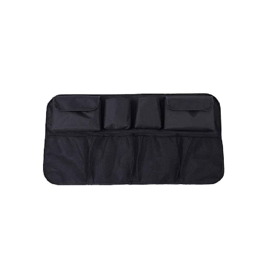 Auto Car Organizer Trunk Back Seat Universal Storage Bag Mesh Net Pocket - Black