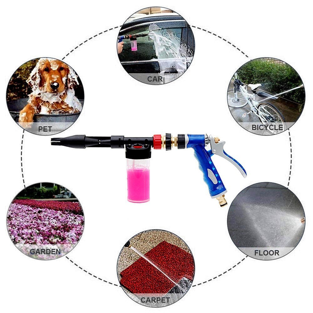 Foam Car Wash Spray Gun Foam Lance Multifunctional High Pressure Car Cleaning Gun Lance