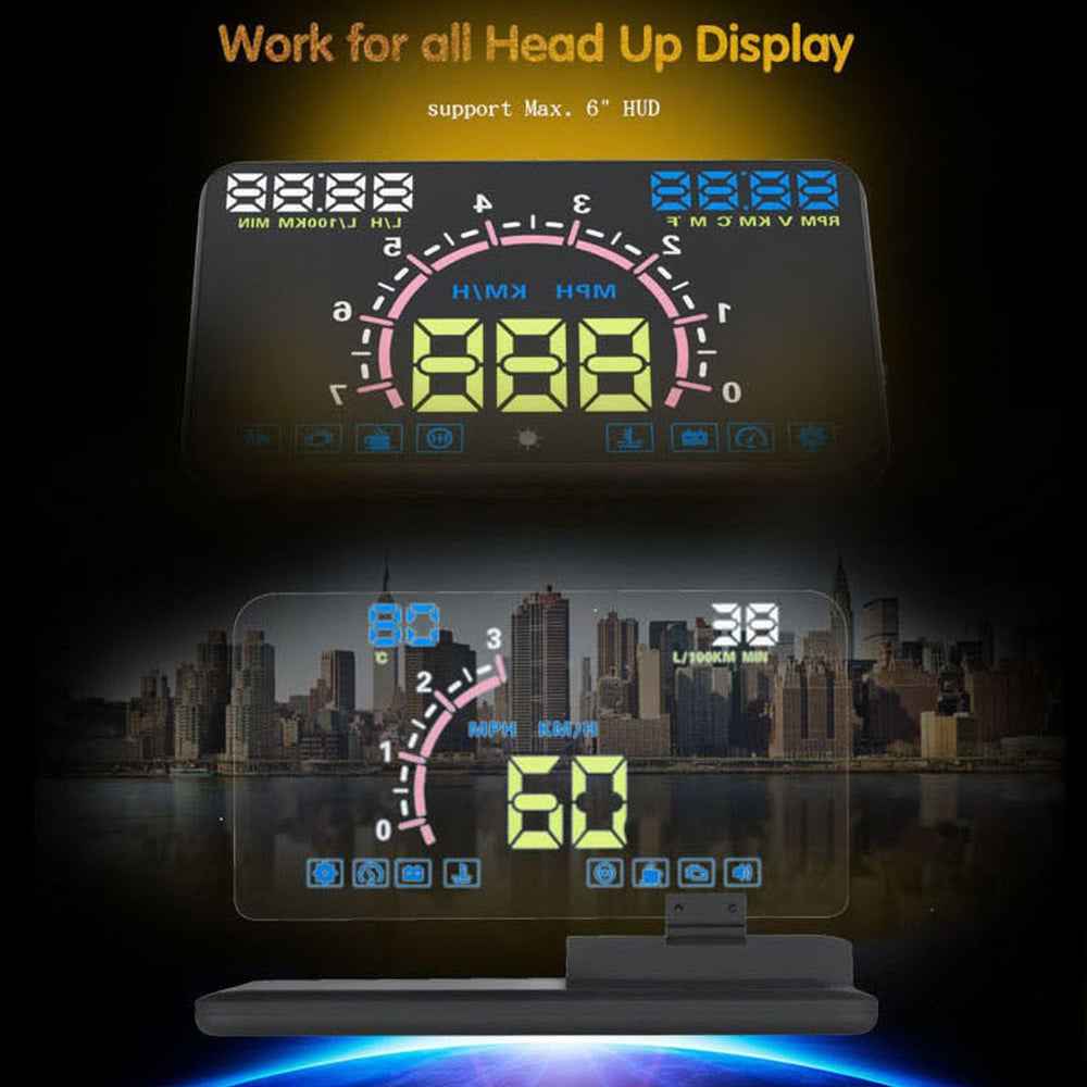 Universal Car Smartphone GPS HUD Holder