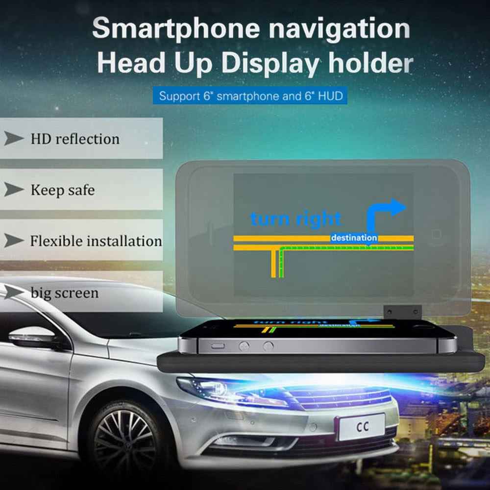 Universal Car Smartphone GPS HUD Holder