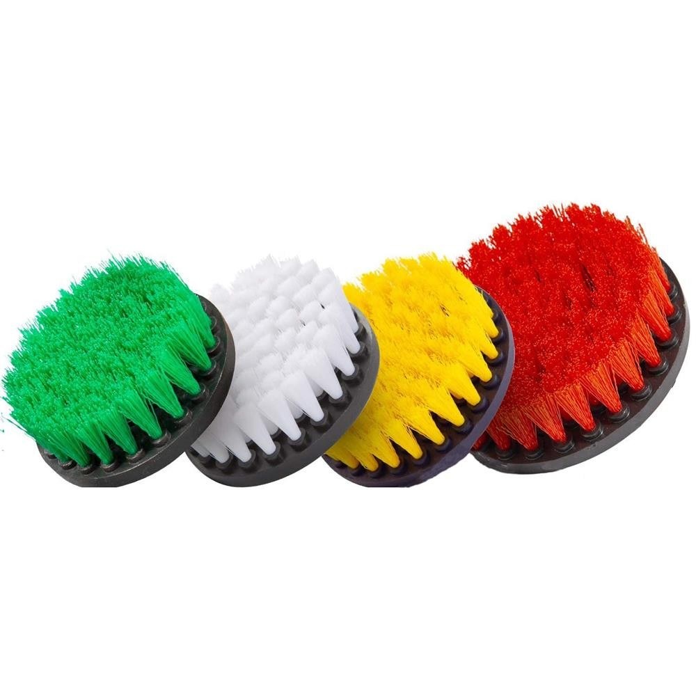 22Pcs/Set Electric Drill Brush Kit Includ Clean Cloth Scrub Pads Sponge Power Scrubber Brush Clean Tool