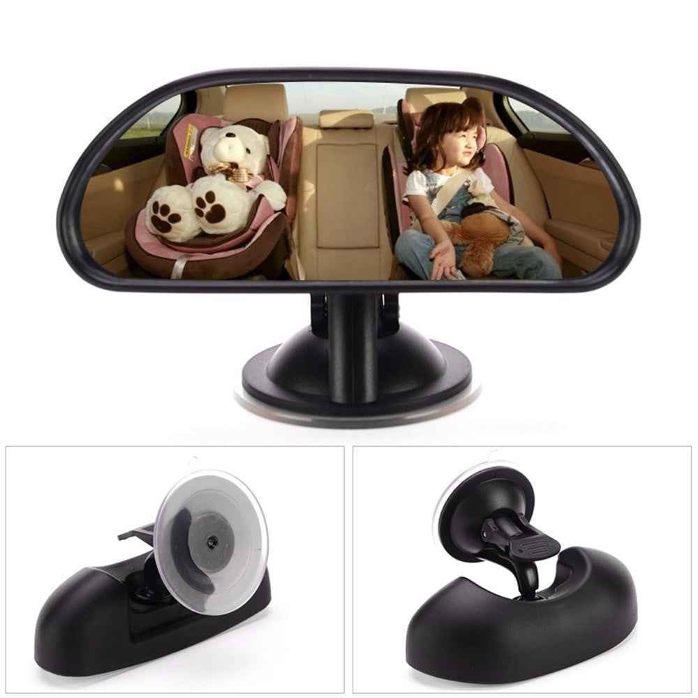 Baby Car Mirror Rear Facing Baby View Suction Cup Mirror Wide Convex and Shatterproof