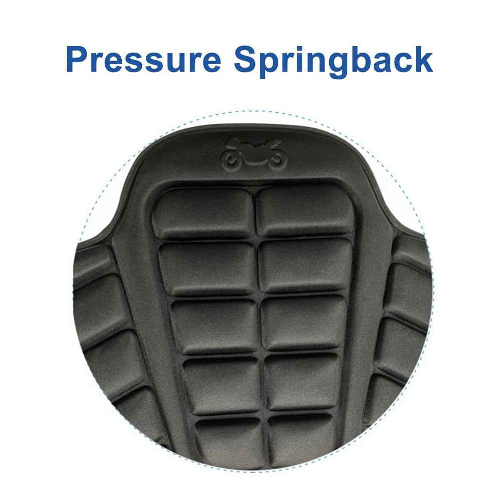 Motorcycle Seat Cushion Sponge Filling Springback Pressure Relief Ride Seat Pad
