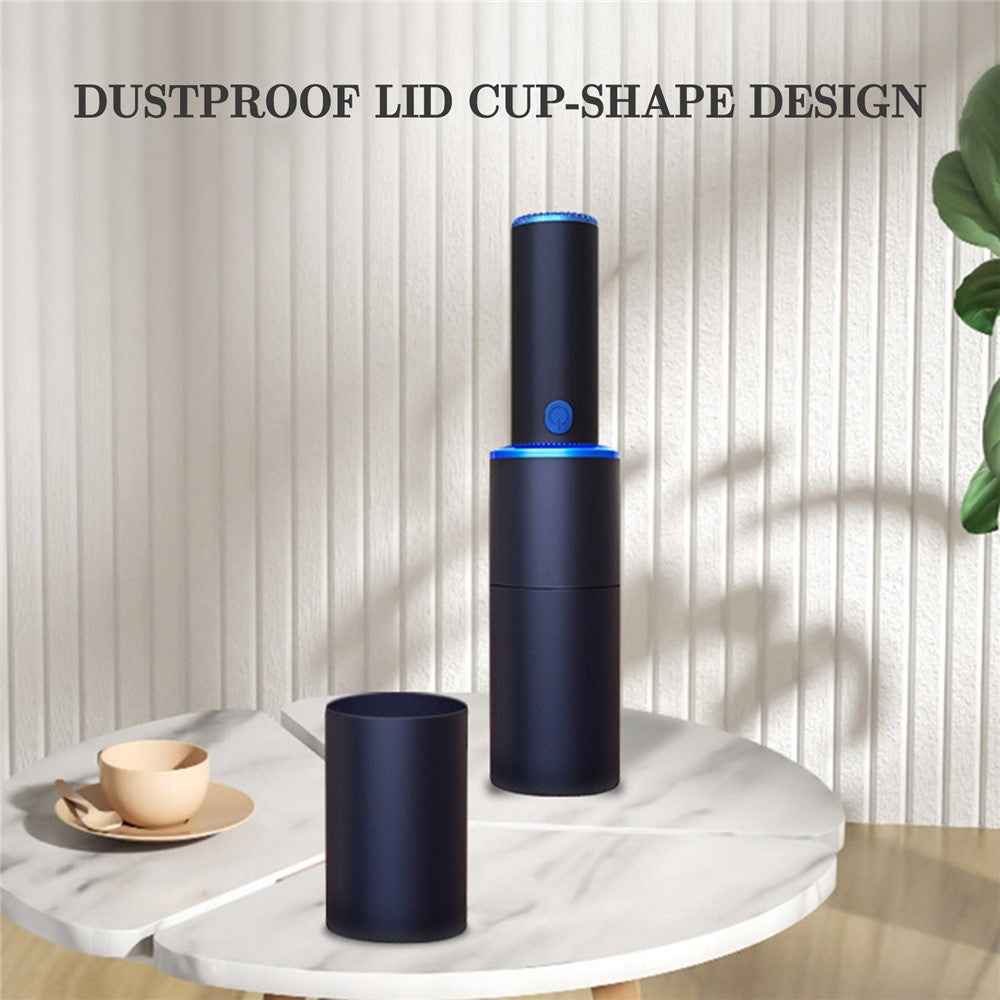 Mini Vacuum Cleaner Portable Strong Suction Wet Dry Cleaner for Cleaning Home Office Car - Wirelss/Silver