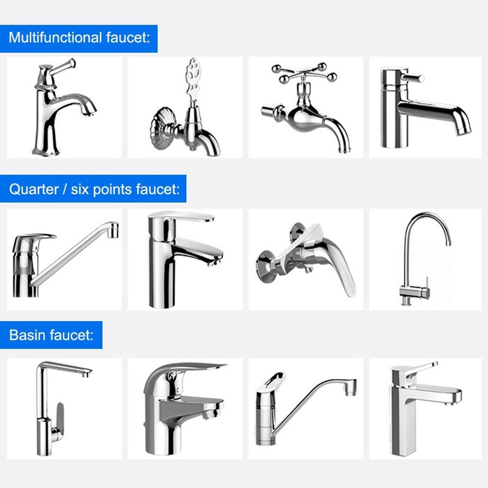 High Pressure Car Washing Water Sprayer Cleaning Tool Garden Hose Nozzle Water Spray - Short Style/9x14cm