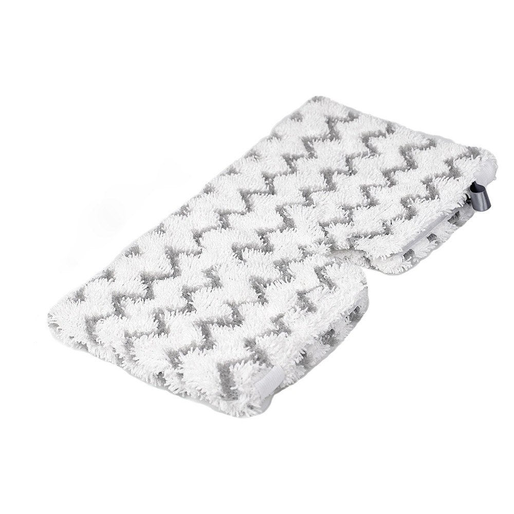 Steam Mop Cloth Cover Mop Accessories S3501 Mop head Fiber Mop Cloth Replacement Pad - Grey Stripes/1pc