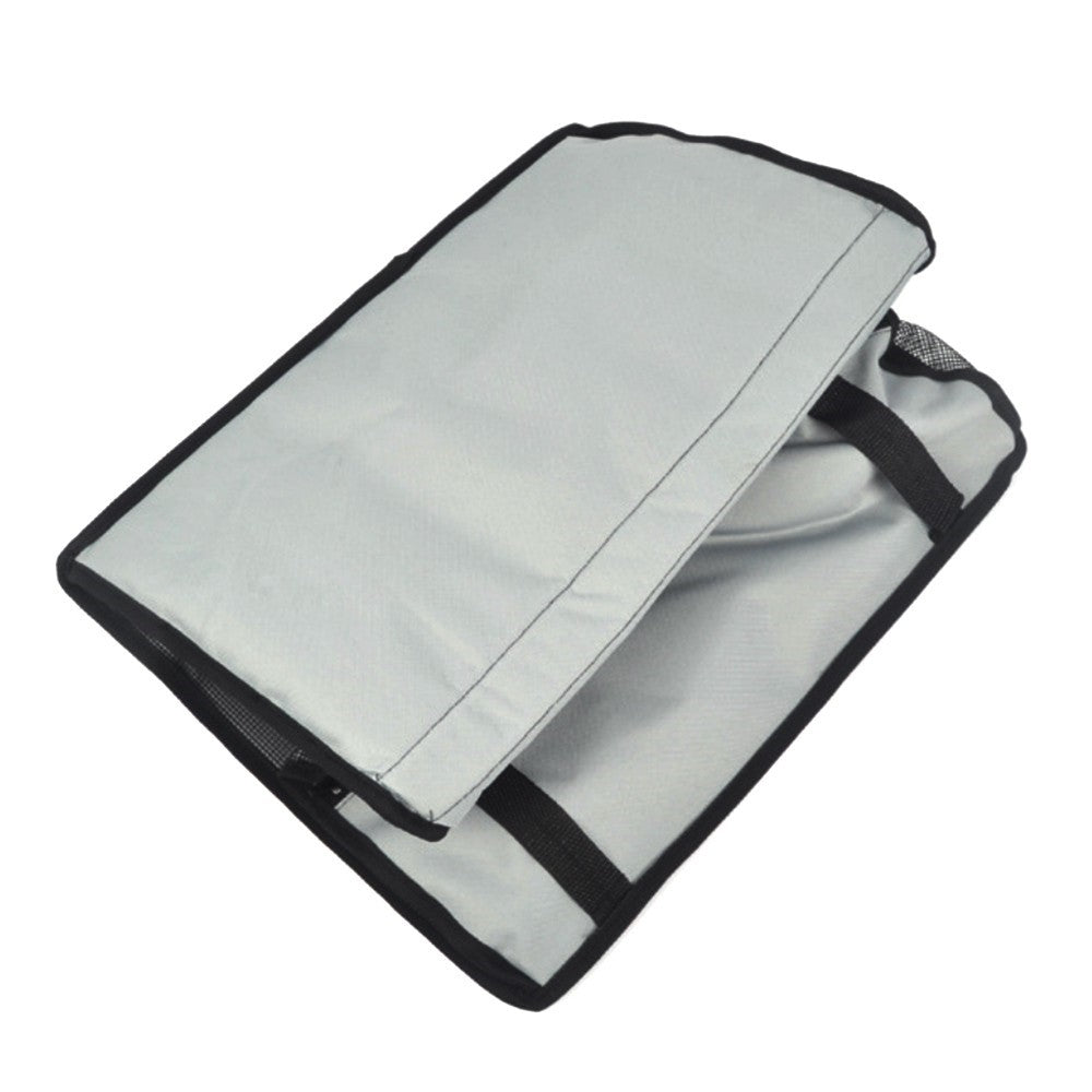 New Folding Pet Dog Cat Car Seat Safe Travel Carrier Kennel Puppy Handbag - Grey