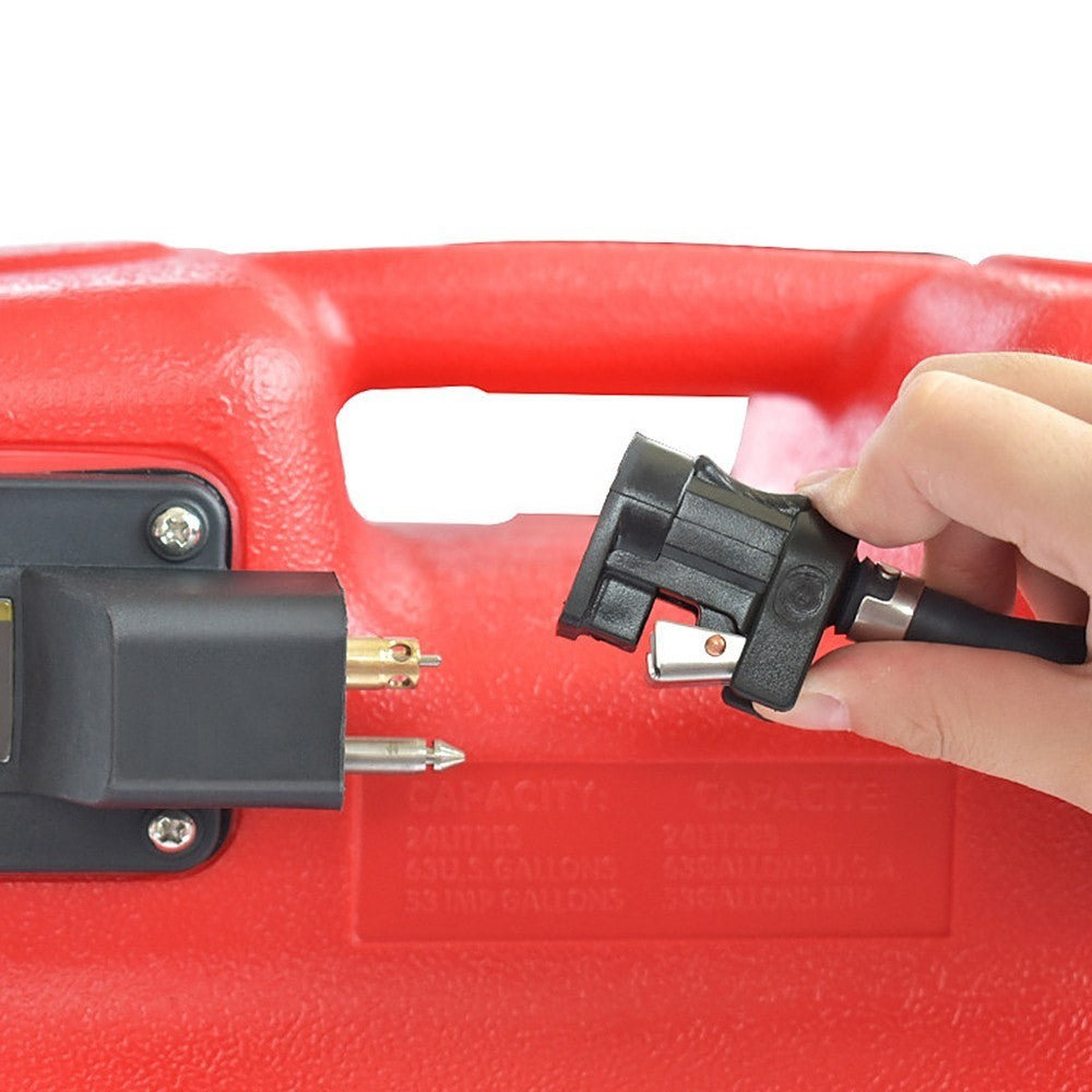 300cm Boat Fuel Line with Hand Pump Connectors Boat Motor Fuel Hose Compatible with Outboard Motors Up to 85hp