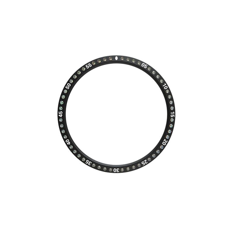 For Samsung Gear S3 Stainless Steel + Diamond Watch Case Steel Rim (Rose Gold)