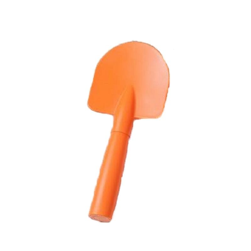 6 PCS Creative Shovel Shape Household Spoon Plastic Mixing Rice Spoon (Green)