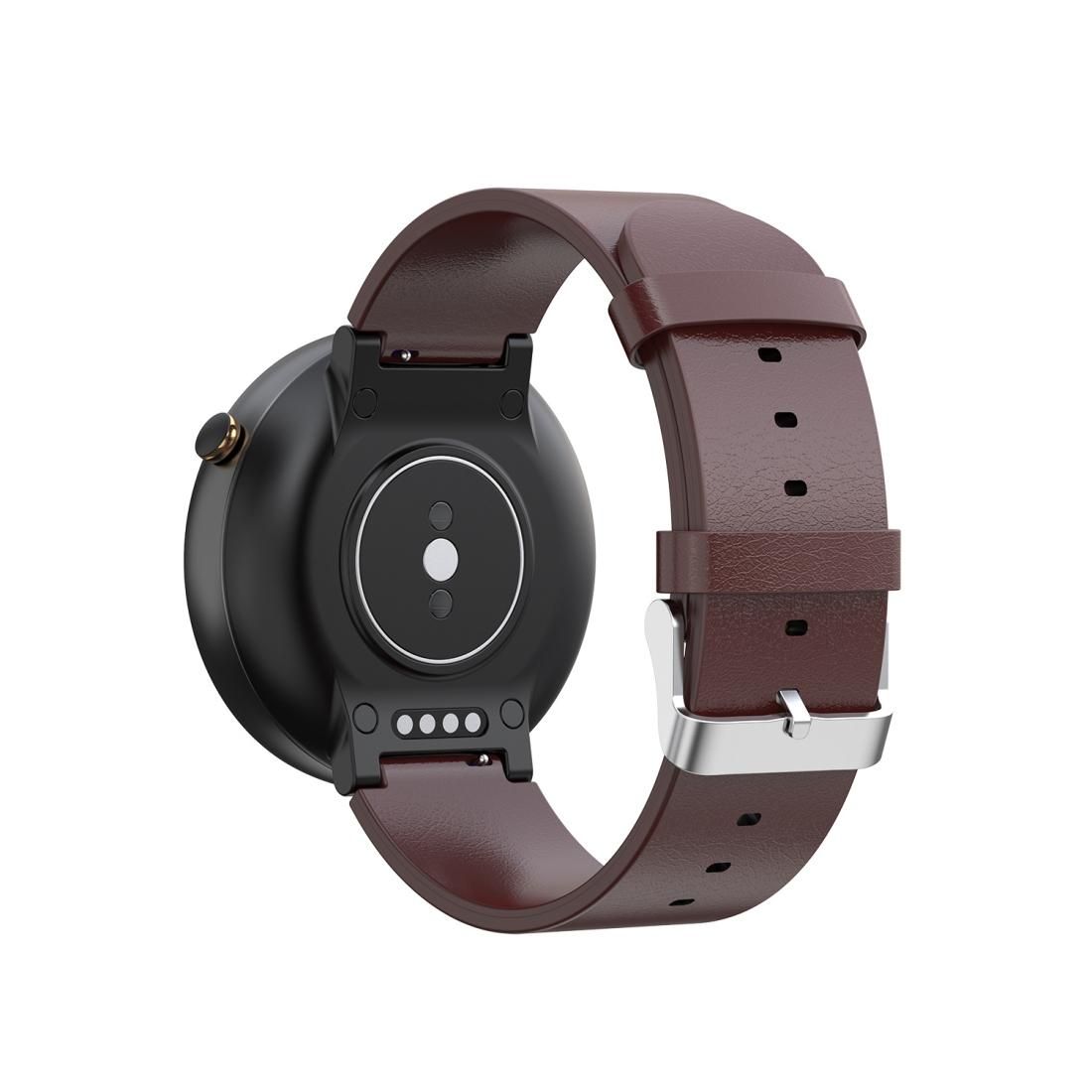 For Huami Amazfit Leather watch Strap (Brown)