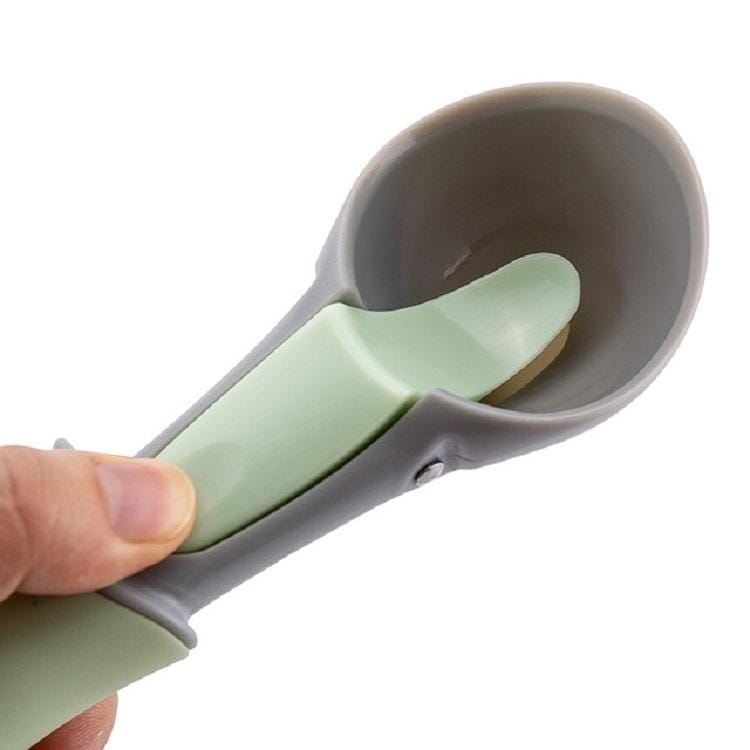 4 PCS Creative Plastic Ice Cream Spoon Ice cream Ball Digger