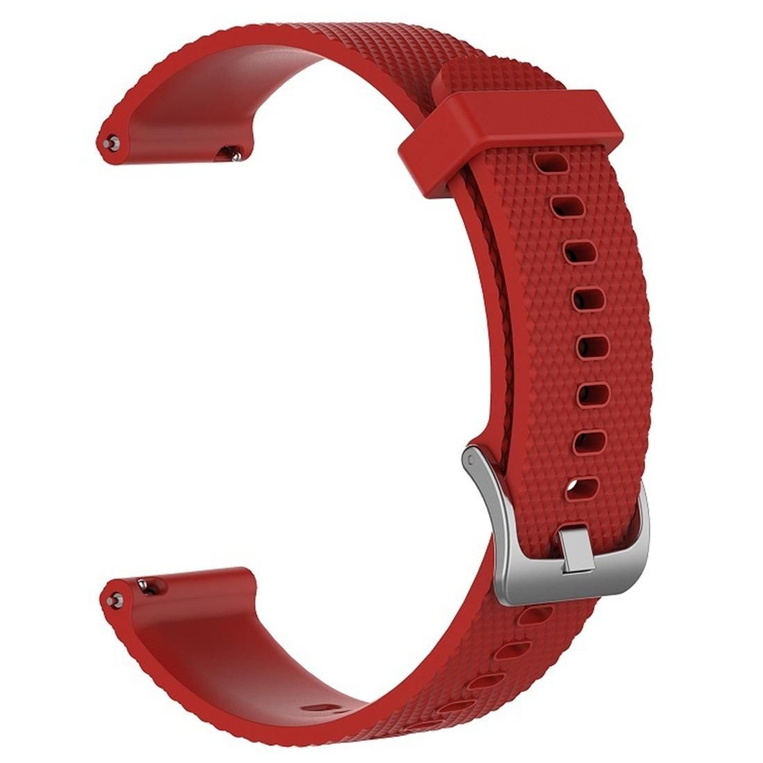 Smart Watch Silicone Wrist Strap Watchband for POLAR Vantage M 22cm (Red)