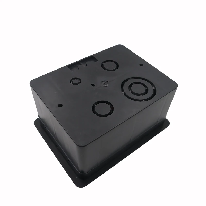 Desktop pop up socket box with 2 EU plug with 1.8m power cable