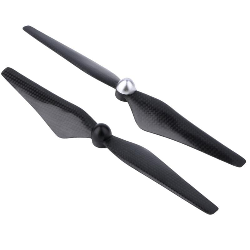 1 Pair 9450 Carbon Fiber Self-tight Propellers CW / CCW for Phantom 3 (Black)