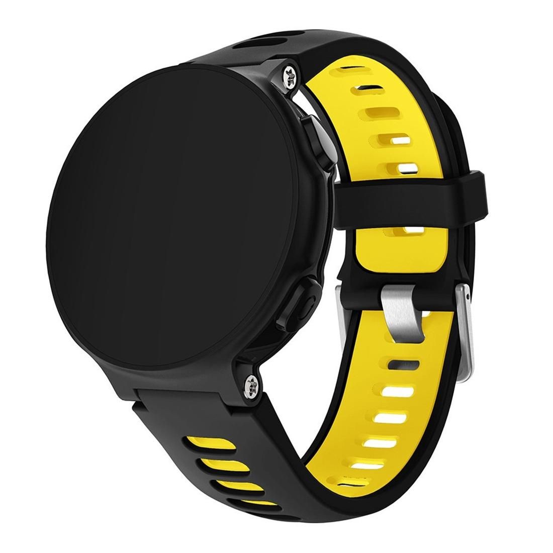 Smart Watch Silicone Wrist Strap Watchband for Garmin Forerunner 735XT (Yellow)