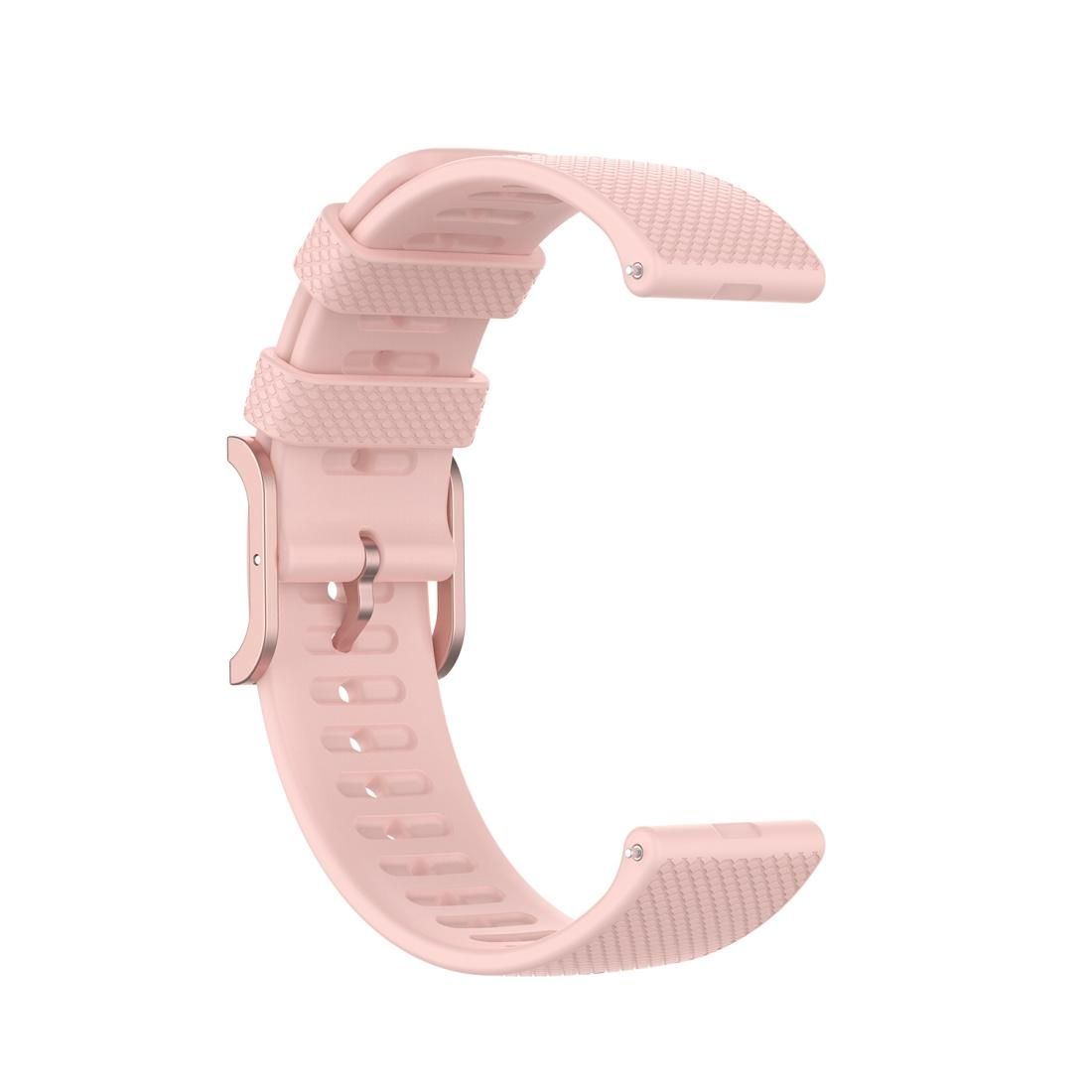 For Galaxy Watch Active 3 / Active 2 / Active / Galaxy Watch 3 41mm / Galaxy Watch 42mm 20mm Dot Texture Wrist Strap (Light Pink)