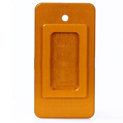 High Quality 3D Sublimation Heat Transfer Machine DIY Phone Case Metal Mold Clamp for Galaxy Note III / N9000 (Golden)