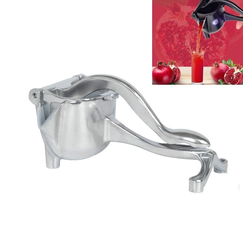 Aluminum Detachable Manual Juicer Lemon Watermelon Orange Fruit Juicer, Colour: Silver