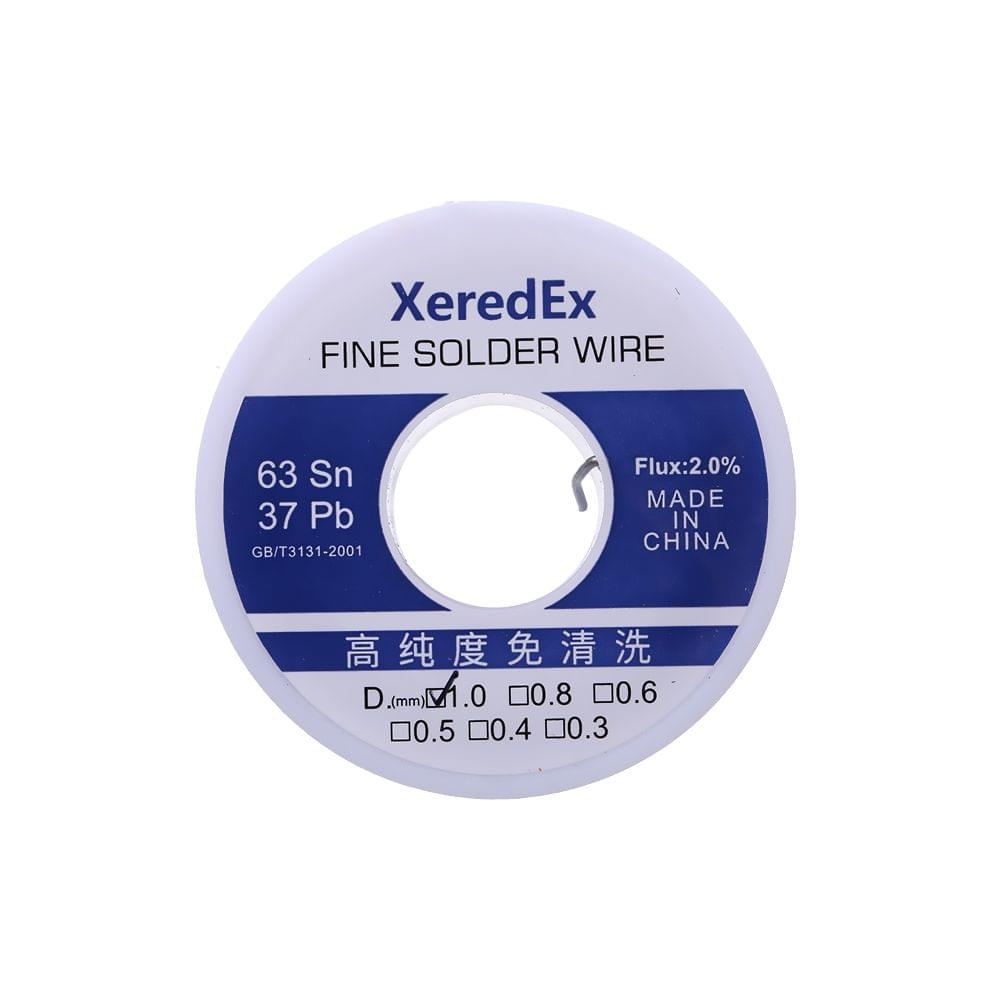 1.0mm 100g Flux 2.0% Tin Lead Tin Wire Soldering Wire Roll