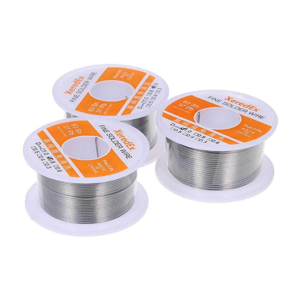 1.0mm 50g Flux 2.0% Tin Lead Tin Wire Soldering Wire Roll