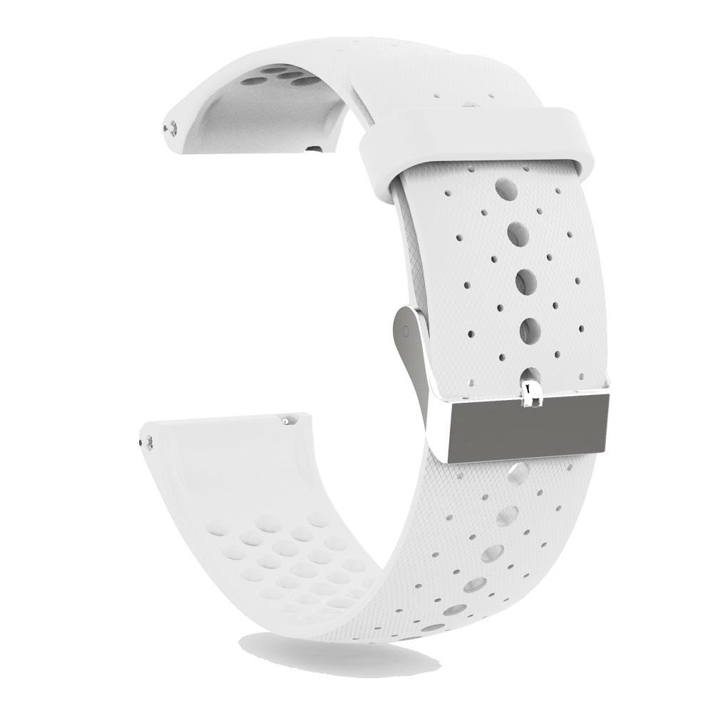 For POLAR Vantage M Silicone Watch Strap (White)