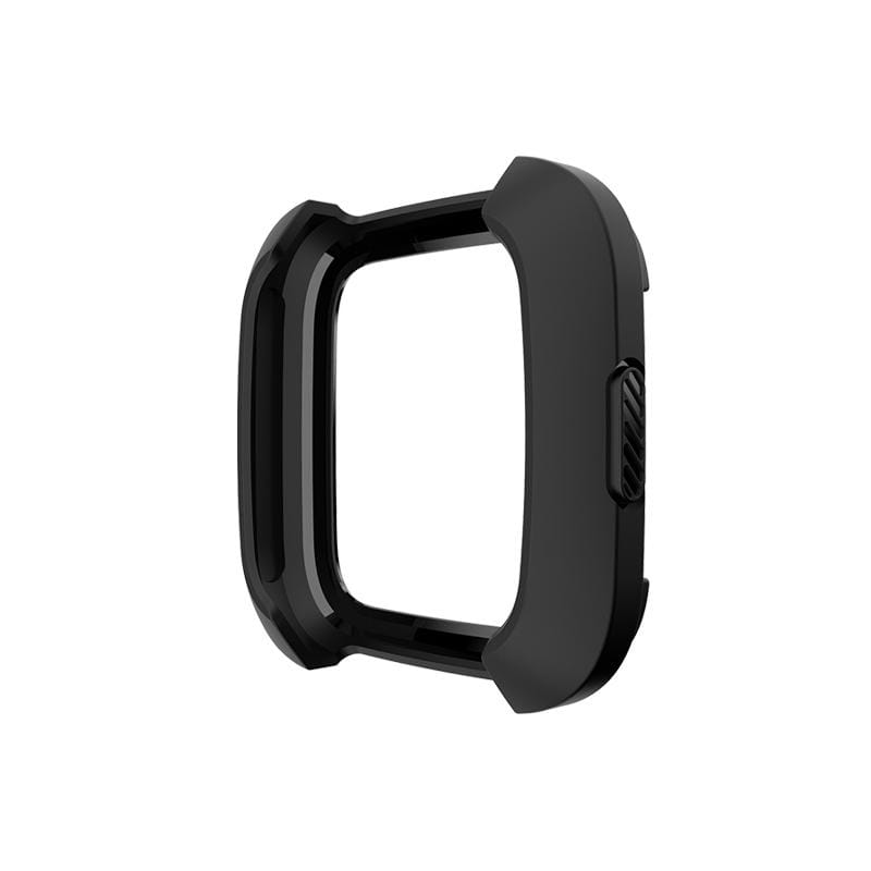 For Fitbit Versa / Versa Lite Universal Smart Watch PC + TPU Protective Case (White + Green)