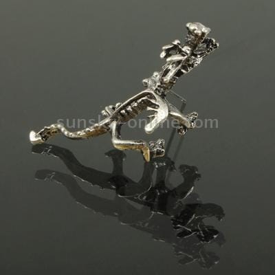 Dinosaur Style Pendant Ornament Earrings  Ear Stud Jewelry for Lady (Style1)