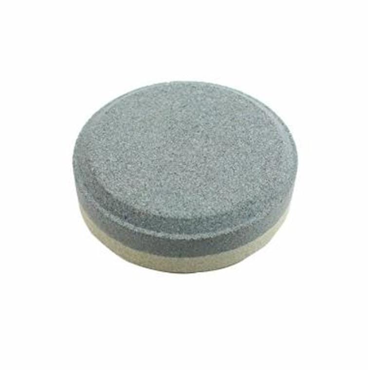 2 PCS Double Sided Sharpening Stone Fast Sharpening Tool Household Sharpening Oilstone Outdoor Sharpener (7.5x2.5cm Round)