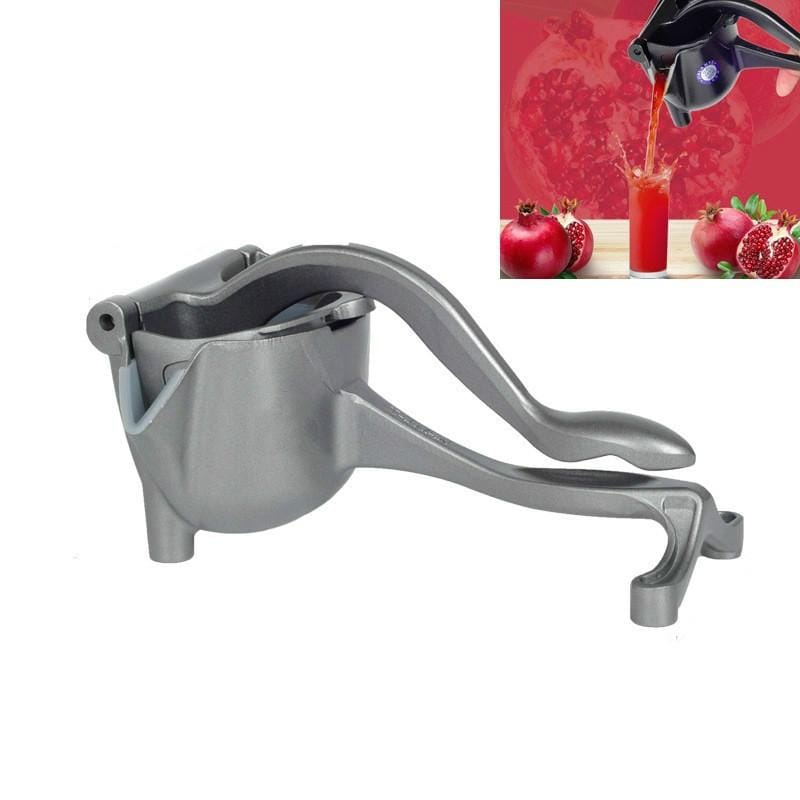 Aluminum Detachable Manual Juicer Lemon Watermelon Orange Fruit Juicer, Colour: Titanium Black